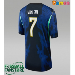 Brasilien Vinicius Junior #7 Replik Auswärtstrikot Damen WM 2026 Kurzarm